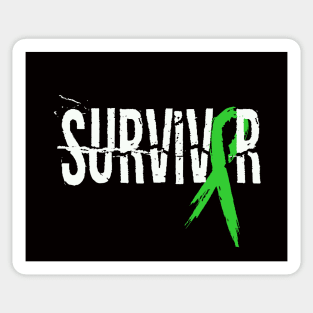 TBI Survivor Ribbon Shirt Sticker